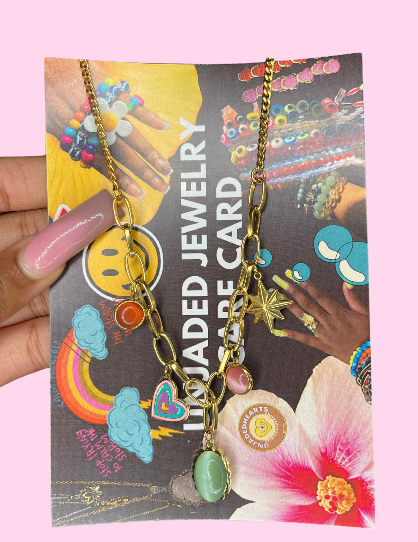 girlalalala charm necklace